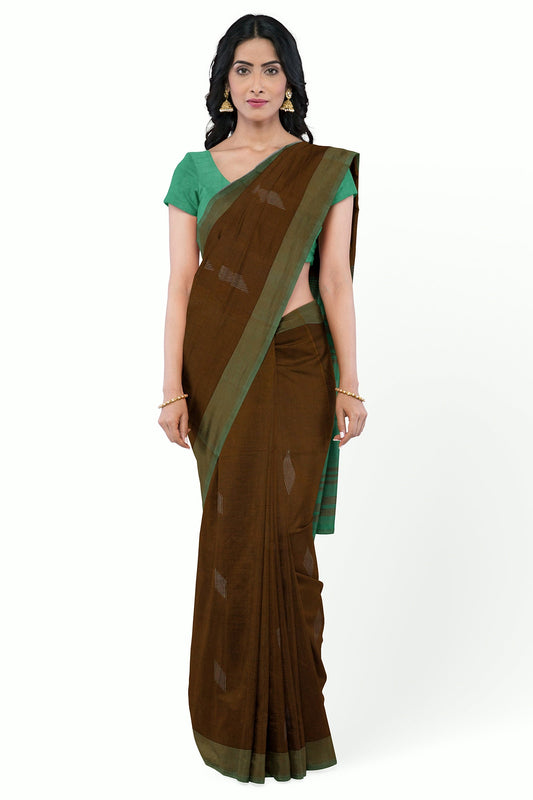 Banana Cotton Handloom Saree - BCS007