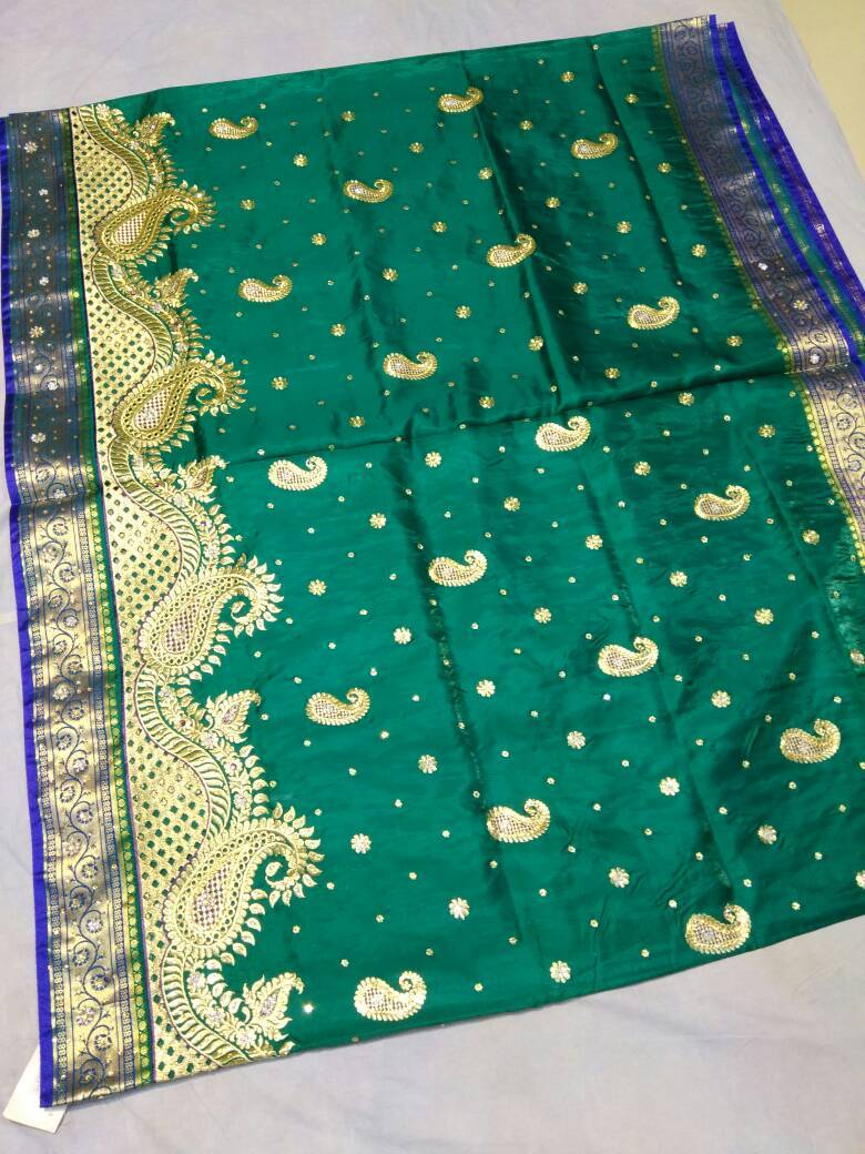 Banarasi Shalu Paithani Saree-Design PS187