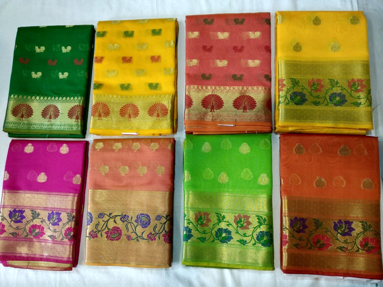 Banarasi Silk Cotton Saree-SKCSRE002-2 magenta coloured simple printed saree