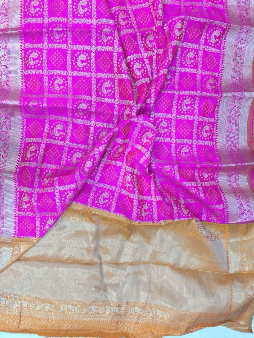Patola Banarasi Silk Saree-Design BNS013-VABNS-016
