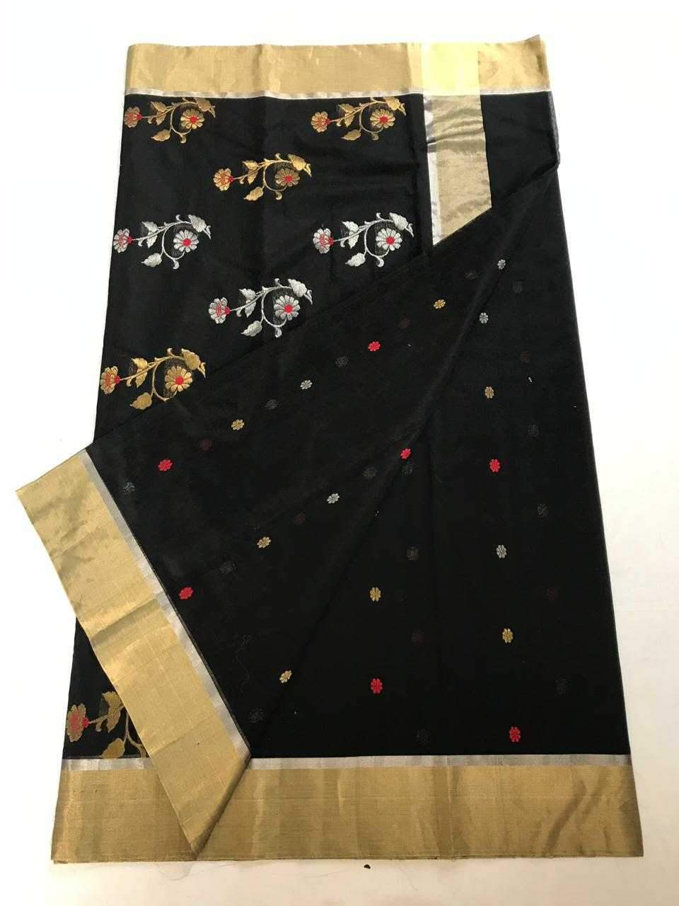Chanderi Silk Saree- CSH021