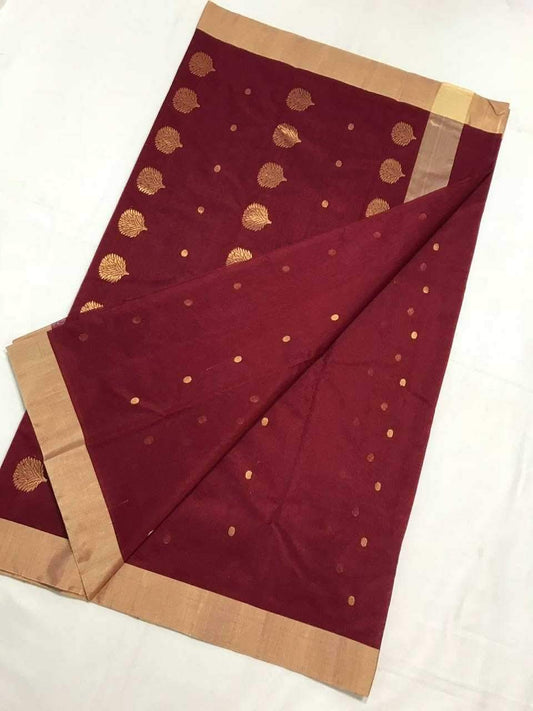 Chanderi Silk Saree- CSH022