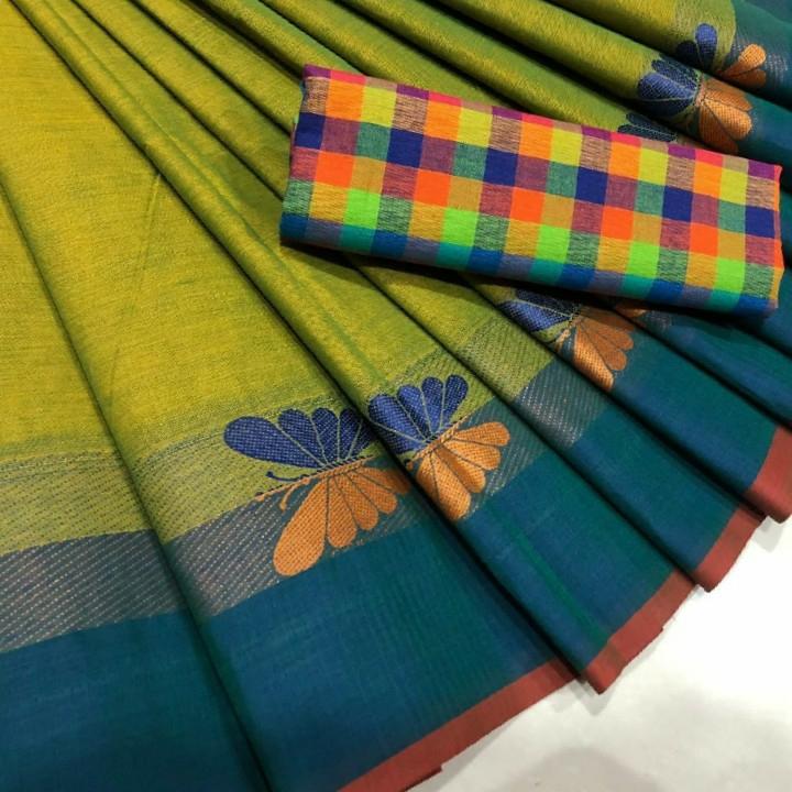 Chettinad Cotton Saree-CSH009