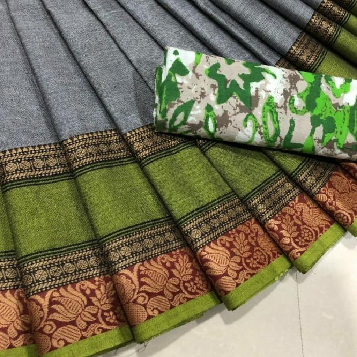 Chettinad Cotton Saree-CSH022