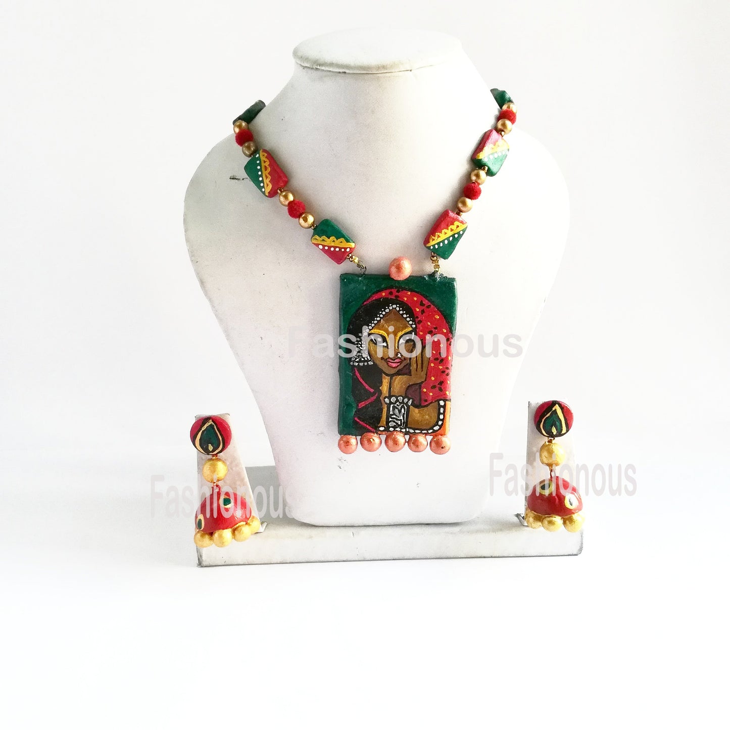 Damini and A Rajasthani girl Art Jewellery