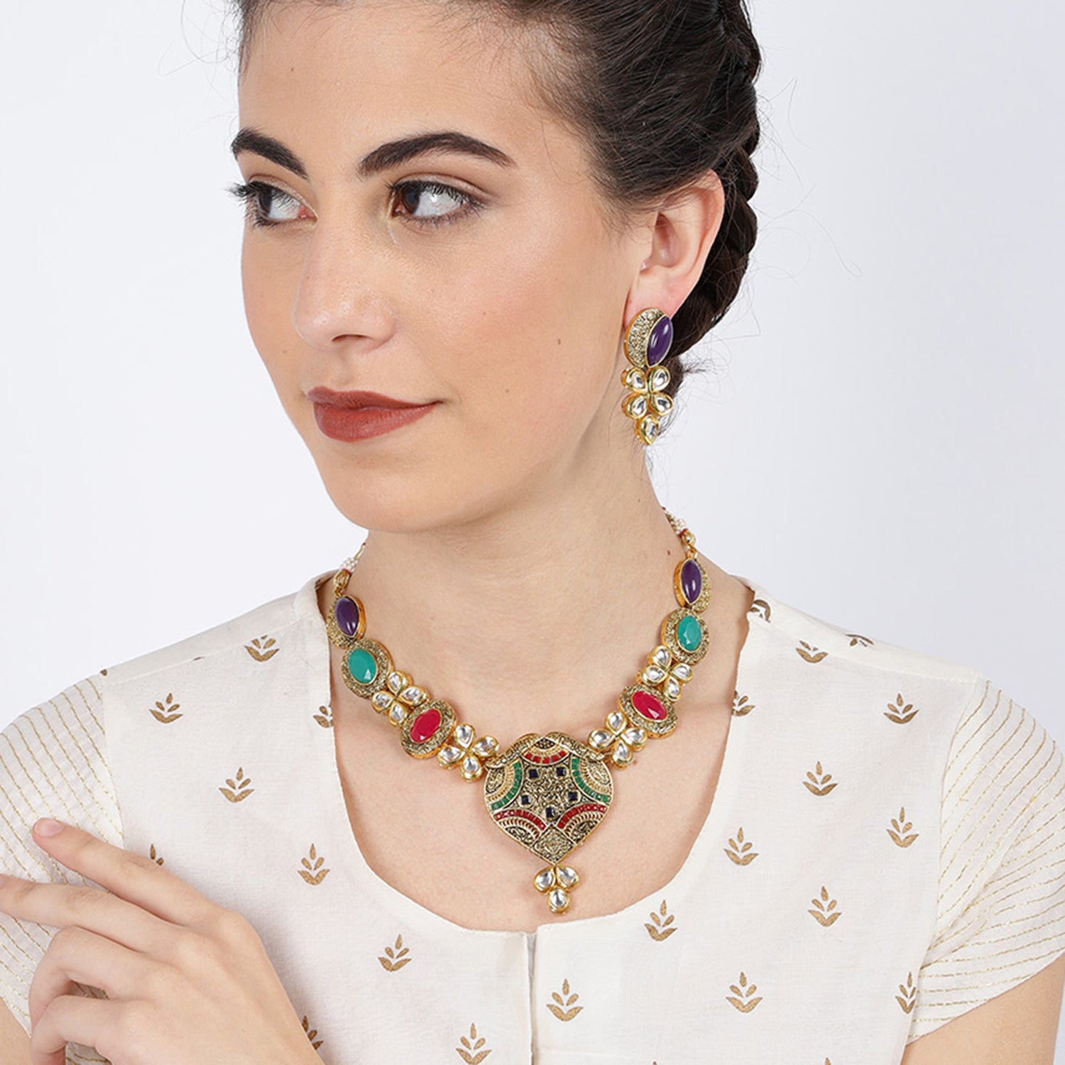 Fashion on sale necklace set