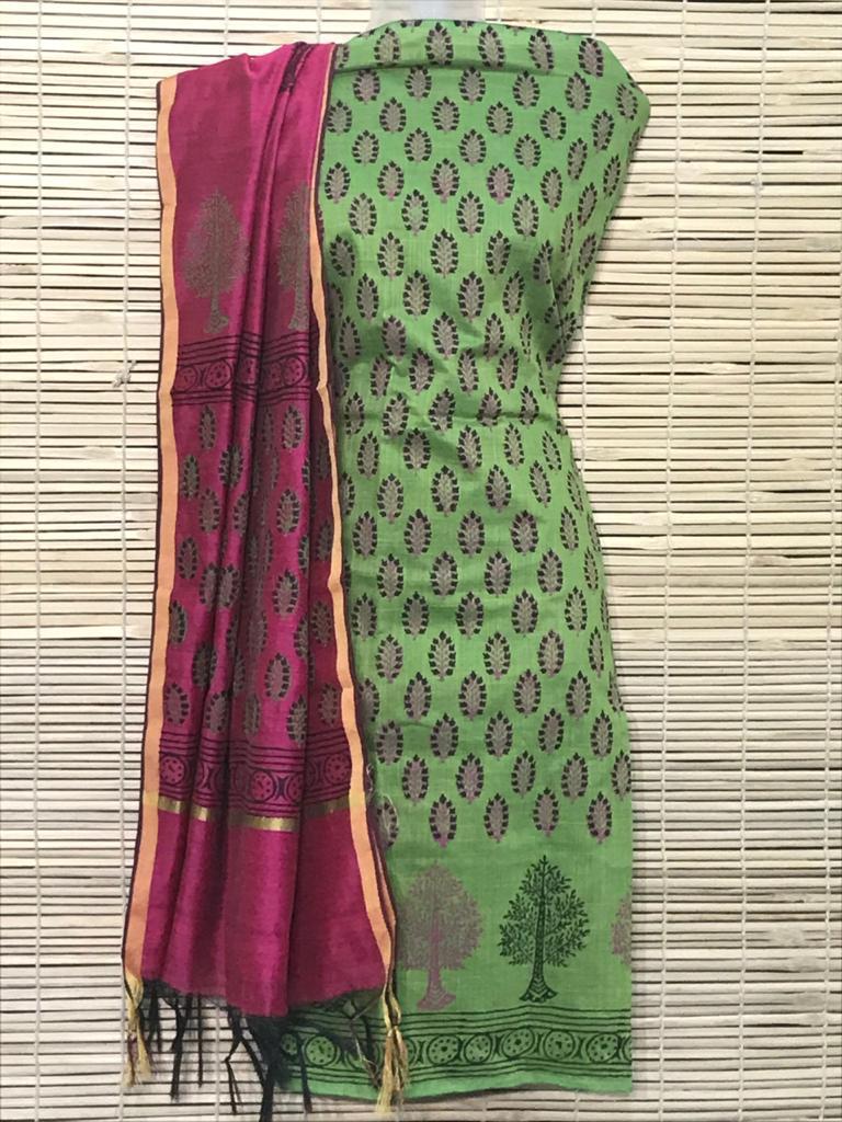 Buy A012 suryajoti cotton unstitched dress material 5411 Online at Low  Prices in India at Bigdeals24x7.com
