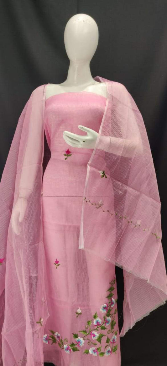 Kota Embroidered Dress Material_KEDM011