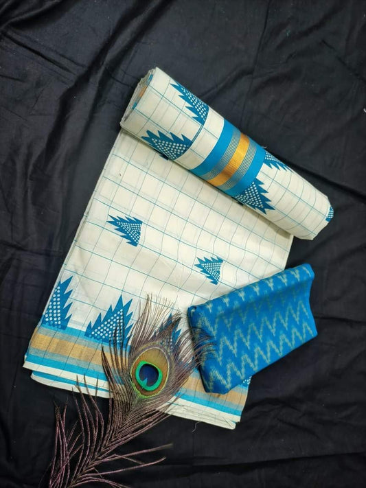 Kerala Kasavu Saree_KCS023