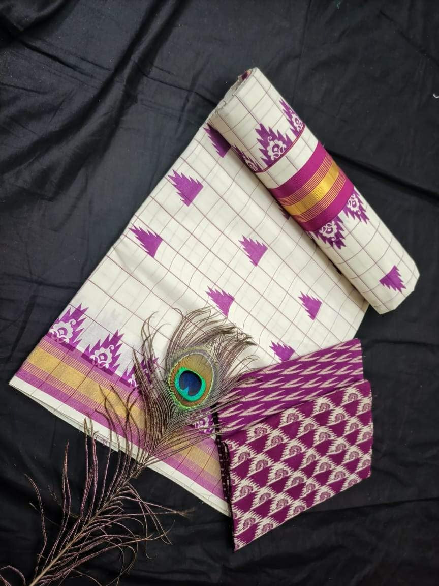 Kerala Kasavu Saree_KCS024