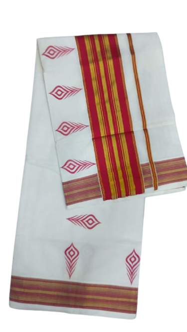Kerala Kasavu Saree_KCS031