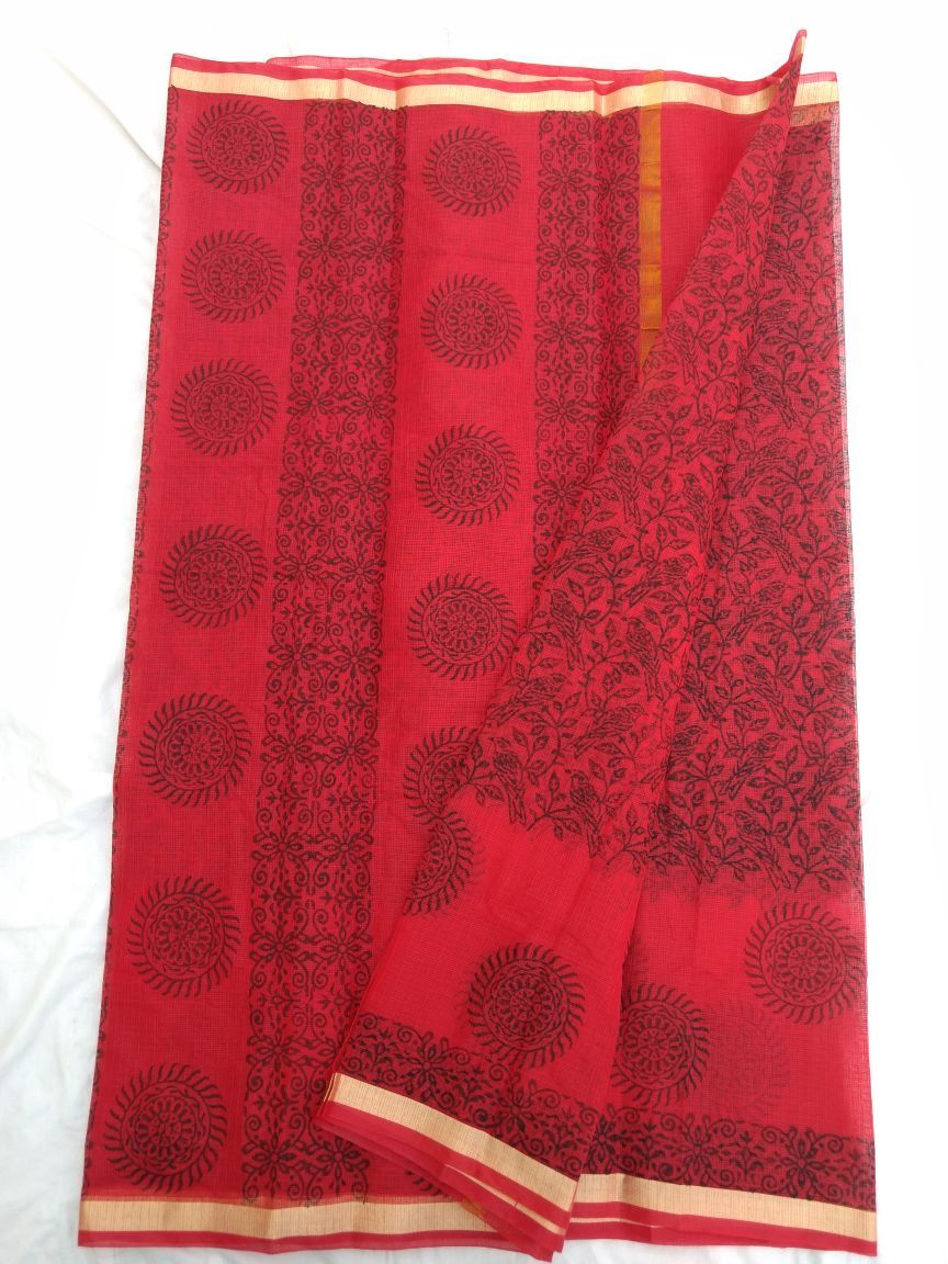 Kota Cotton Printed Saree Design-KOTASRE067