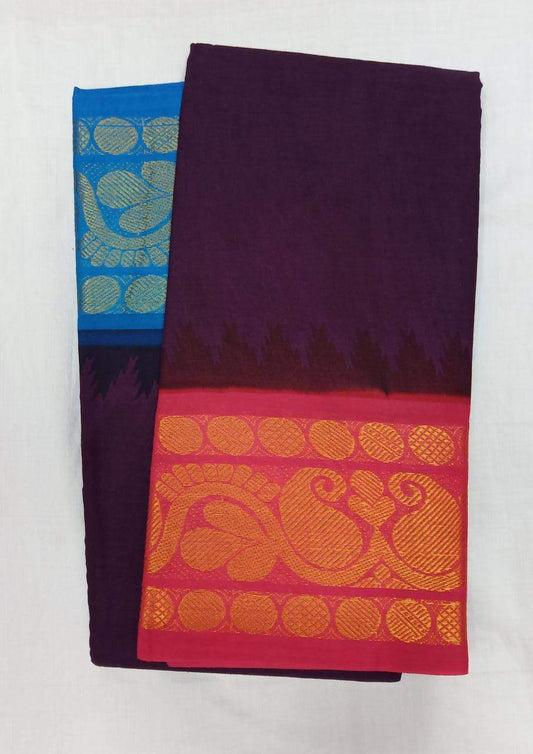 Madurai Sungudi Saree Ganga Jamuna Border GJB 014