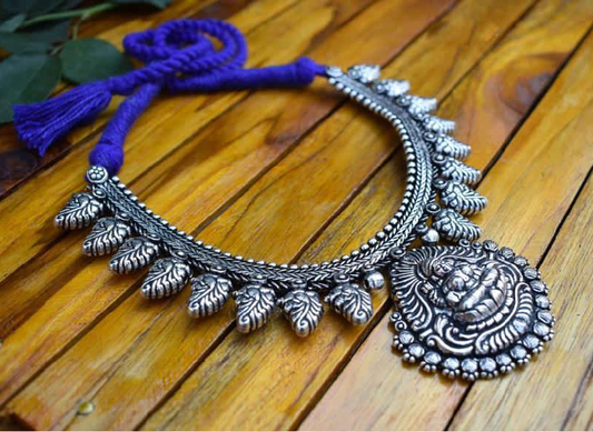 Oxidized Temple Necklace-OTN024