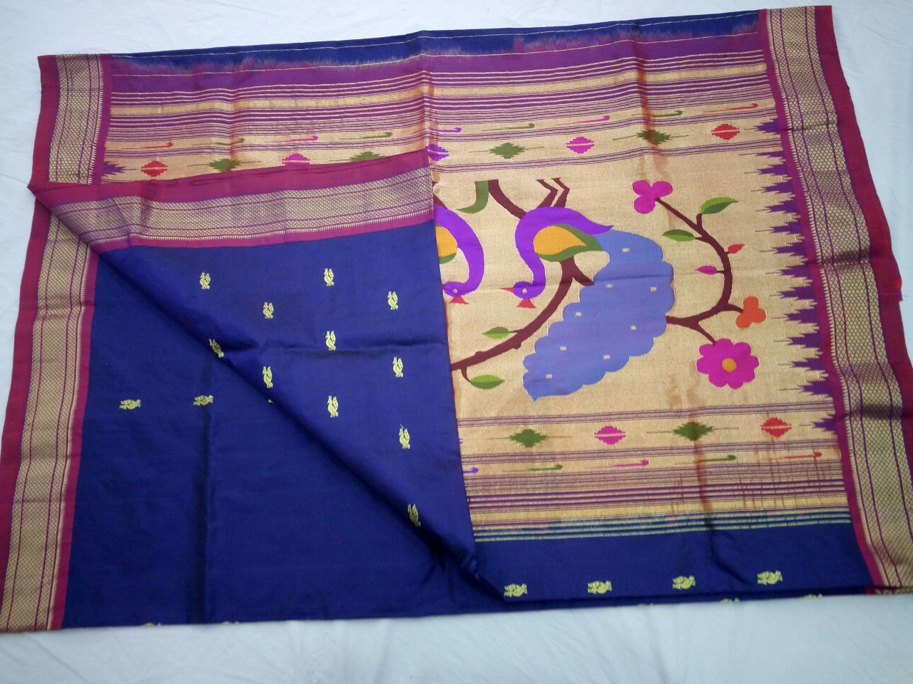 Pure Paithani Saree Saree-Design PS030-PAITHANI-148