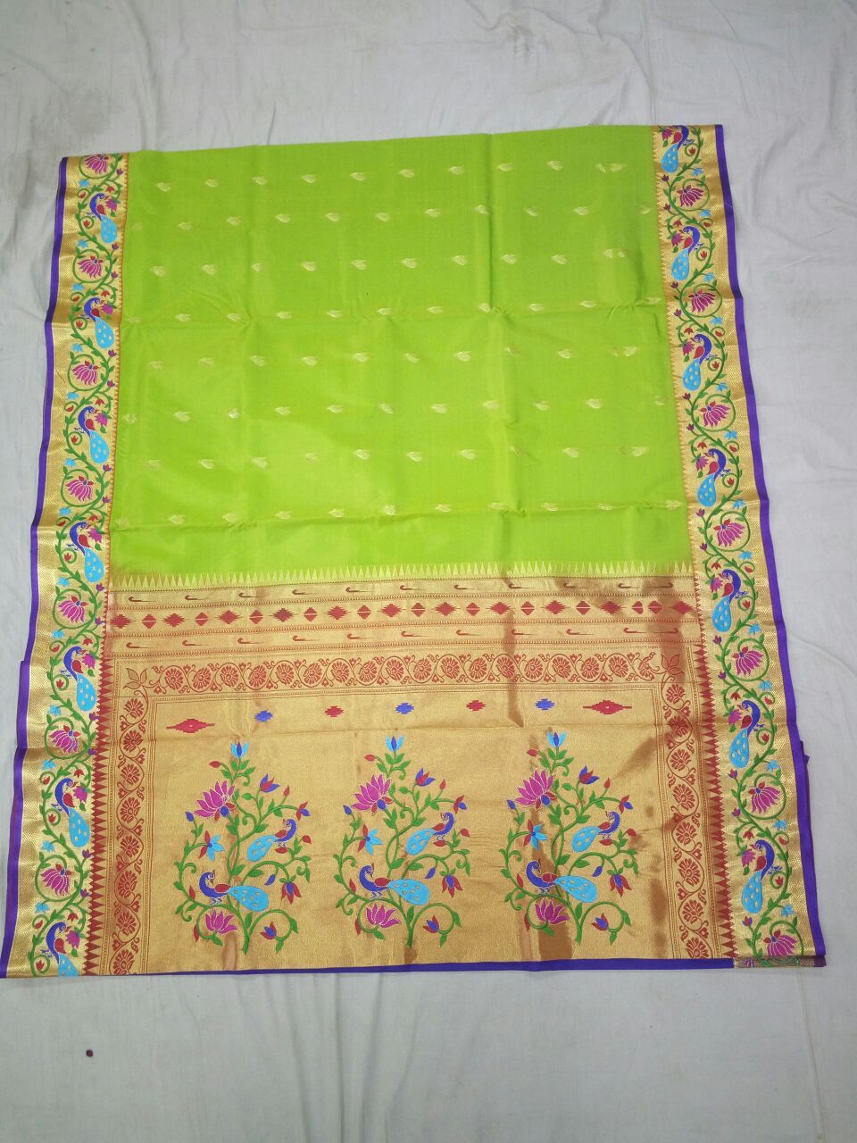 Semi Paithani Saree Saree-Design PS038-PAITHANI-156