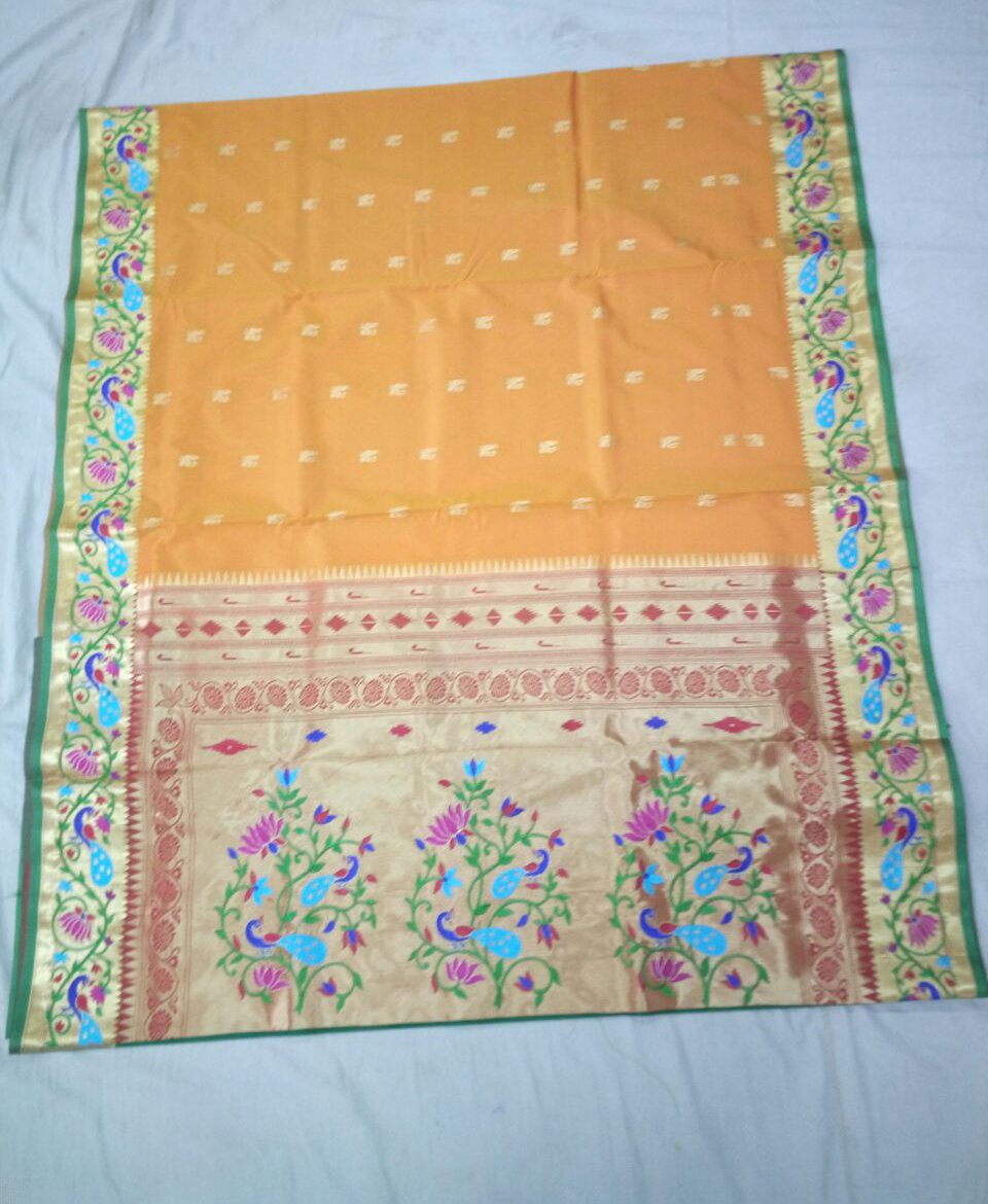 Semi Paithani Saree Saree-Design PS040-PAITHANI-158
