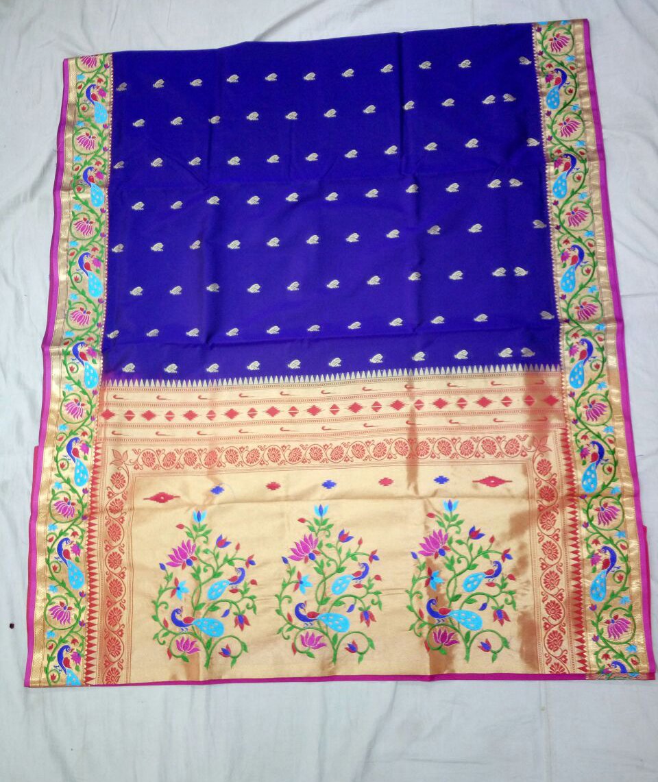 Semi Paithani Saree Saree-Design PS041-PAITHANI-159