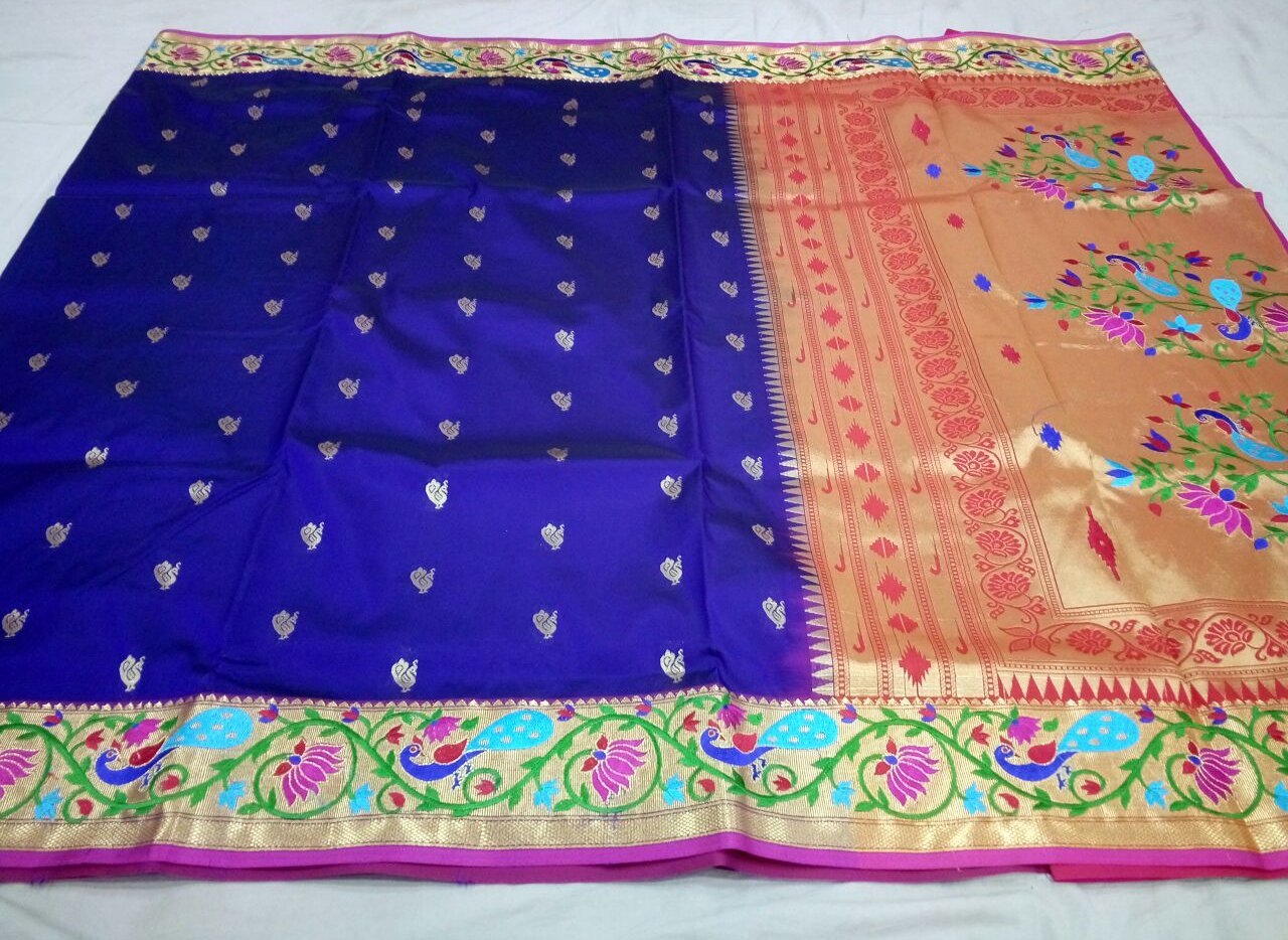 Semi Paithani Saree Saree-Design PS041