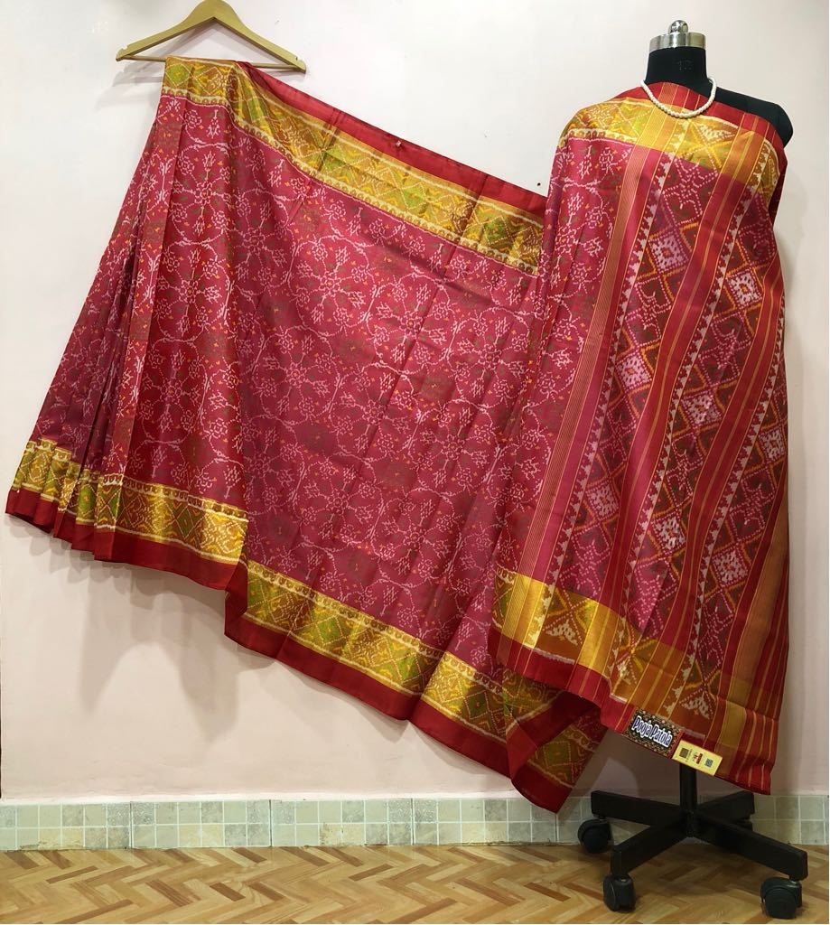 Patola Silk Saree PPSRE007
