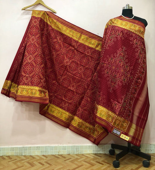 Patola Silk Saree PPSRE013
