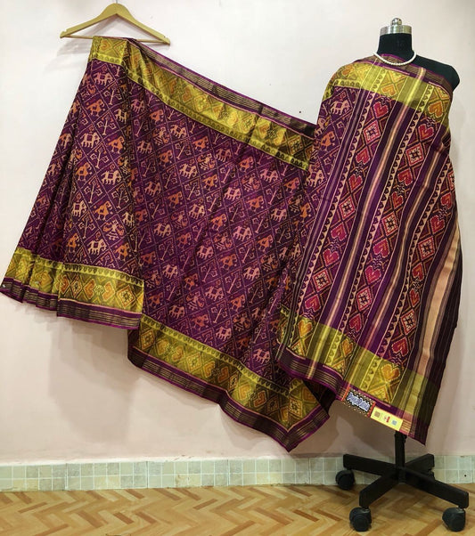 Patola Silk Saree PPSRE021