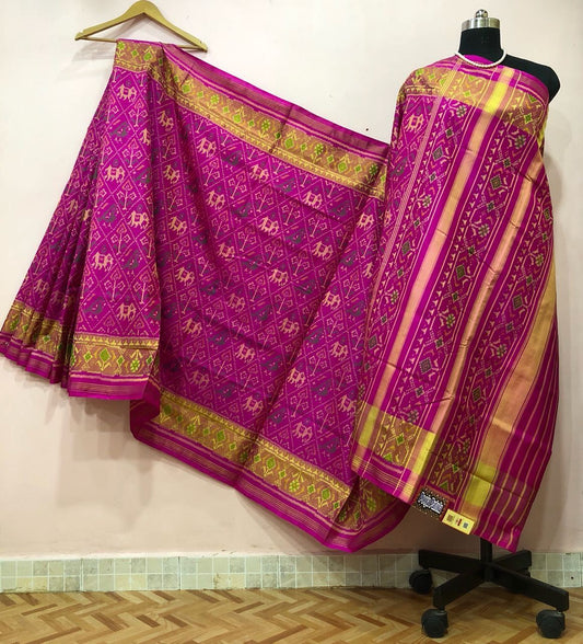 Patola Silk Saree PPSRE040