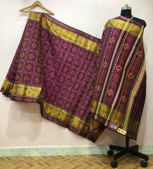 Patola Silk Saree PPSRE043