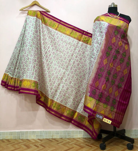Patola Silk Saree PPSRE068