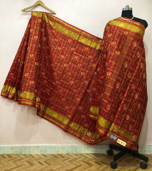 Patola Silk Saree PPSRE073