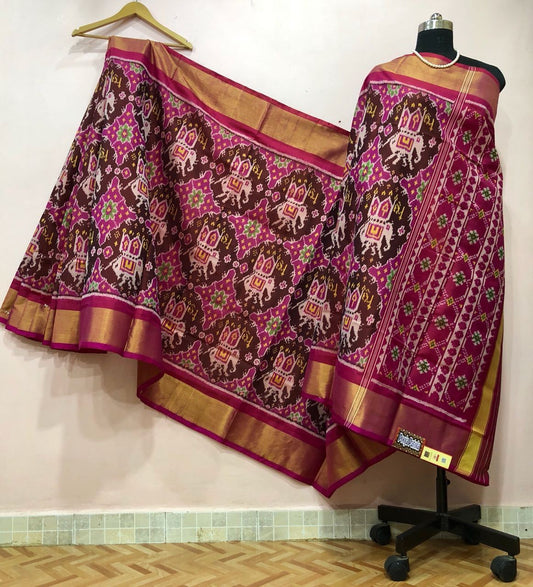 Patola Silk Saree PPSRE079