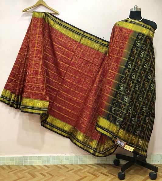 Patola Silk Saree PPSRE081