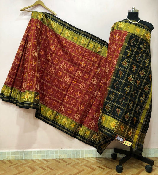 Patola Silk Saree PPSRE086