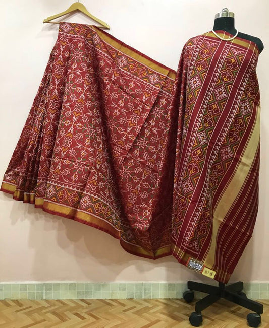 Patola Silk Saree PPSRE089