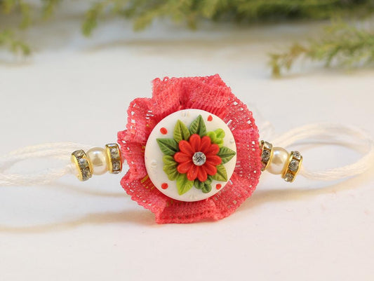 Polymer Clay Rakhi Design ZAPCR005