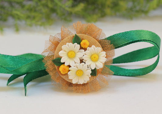 Polymer Clay Rakhi Design ZAPCR016