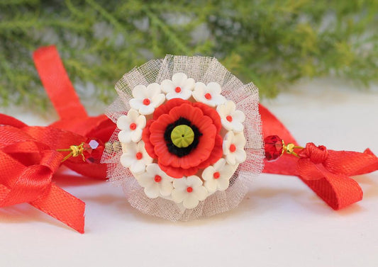 Polymer Clay Rakhi Design ZAPCR040