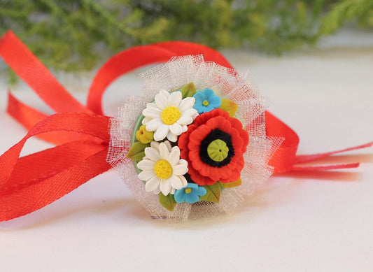 Polymer Clay Rakhi Design ZAPCR041