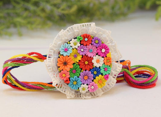 Polymer Clay Rakhi Design ZAPCR047