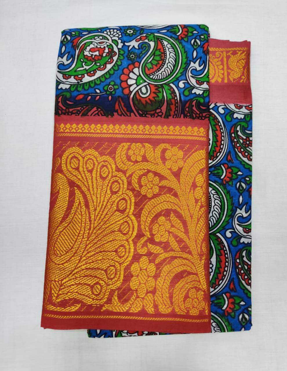Printed Madurai Sungudi Saree