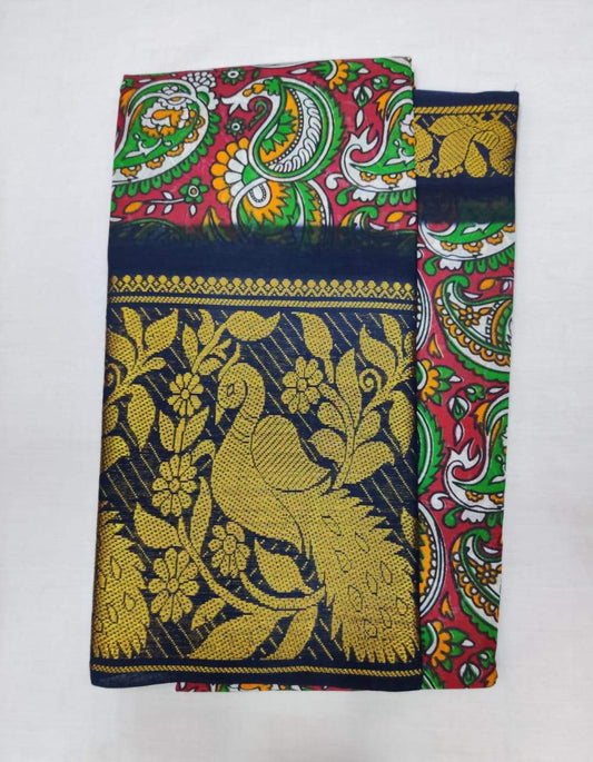 Printed Madurai Sungudi Saree