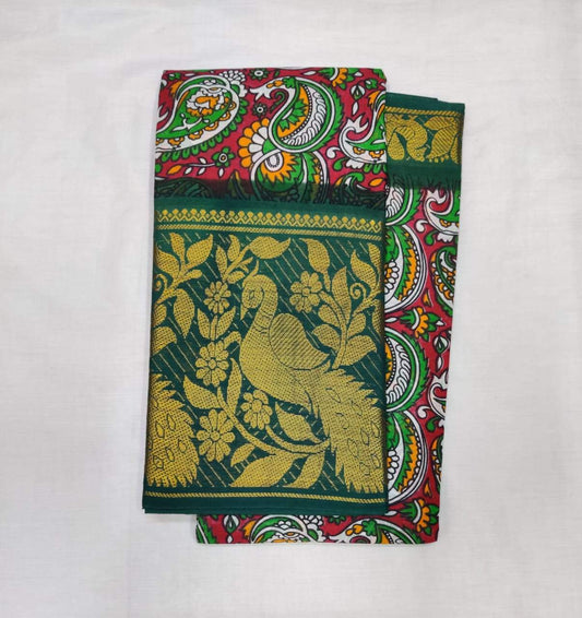 Printed Madurai Sungudi Saree