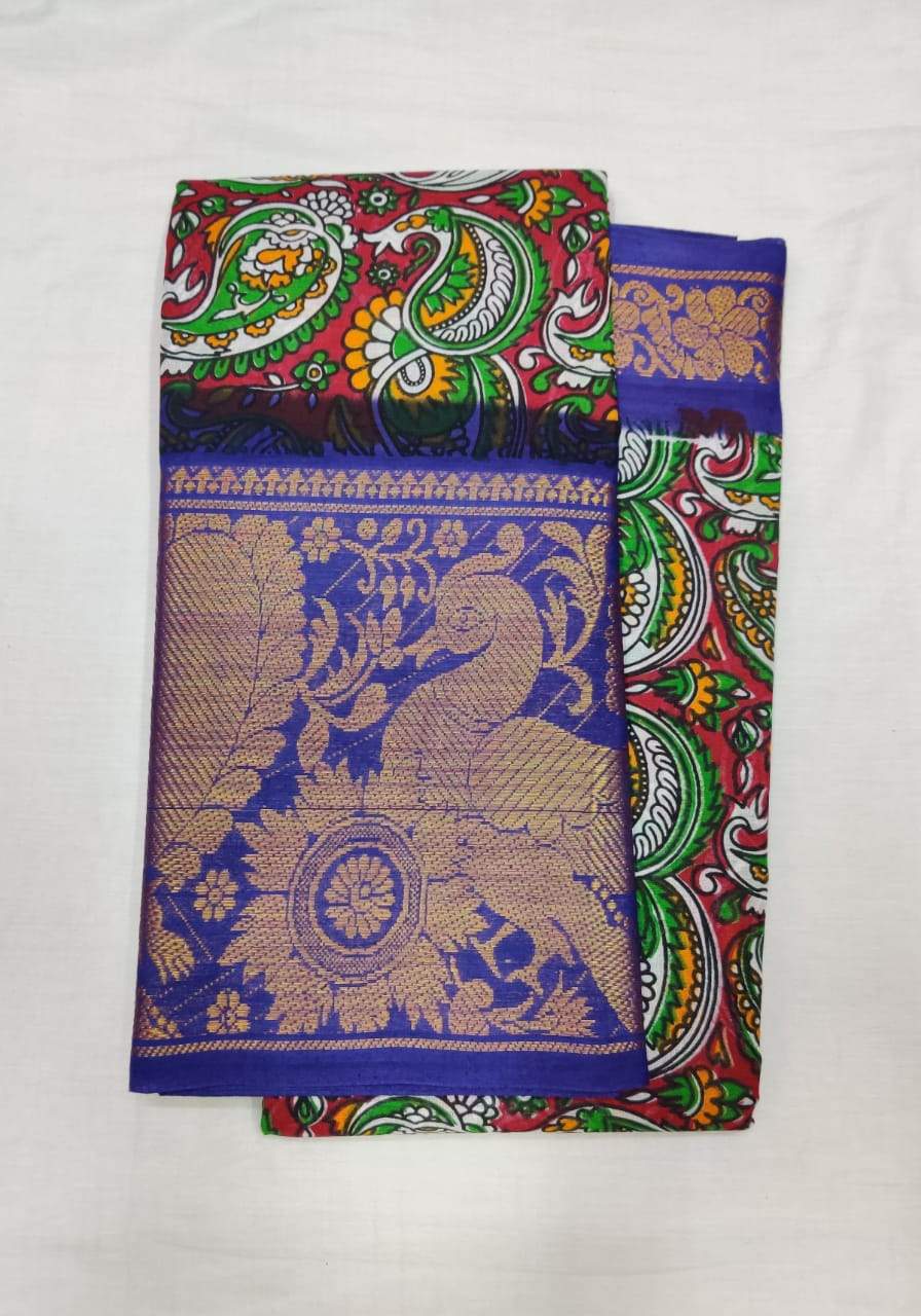 Printed Madurai Sungudi Saree