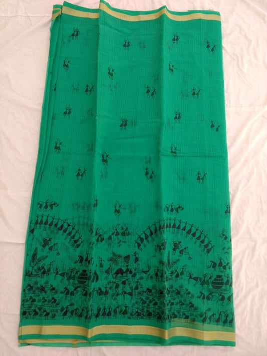 Pure Kota Cotton Printed Saree Design-KOTASRE019