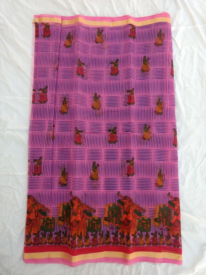 Pure Kota Cotton Printed Saree Design-KOTASRE043