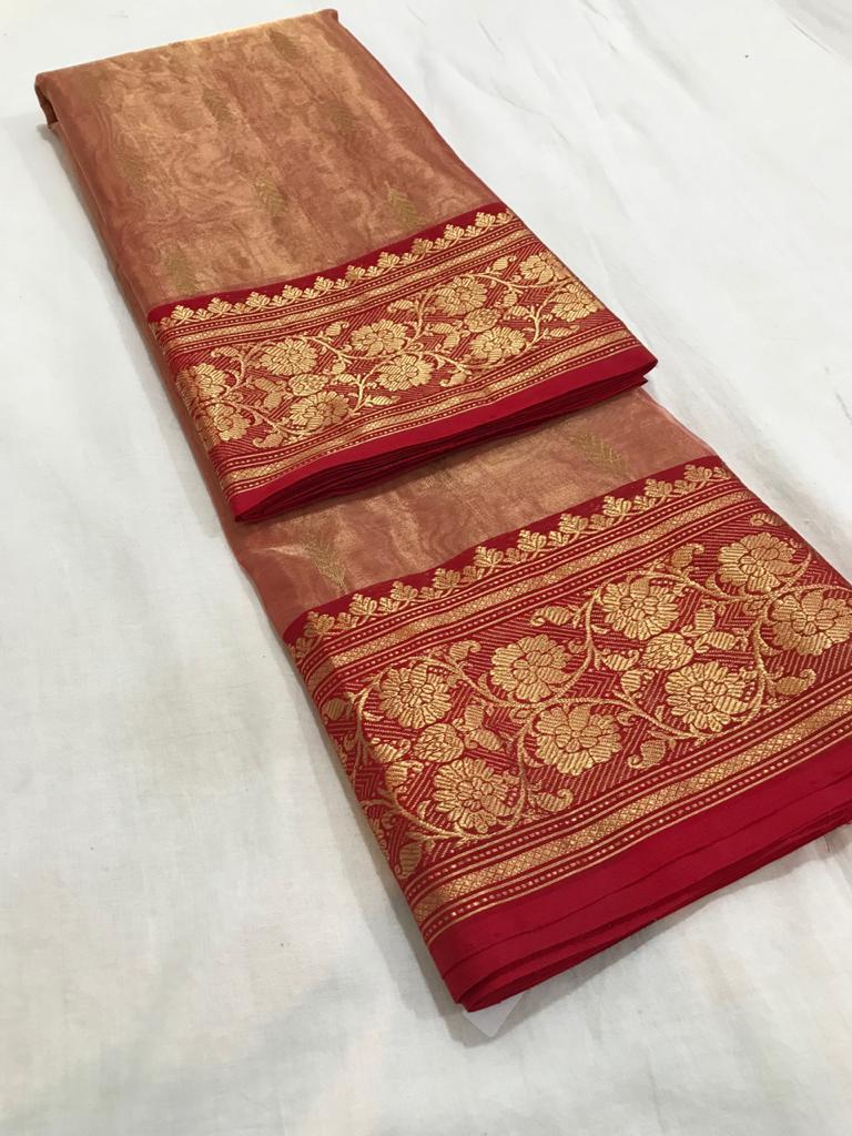 Pure Tissue Silk Chanderi Saree