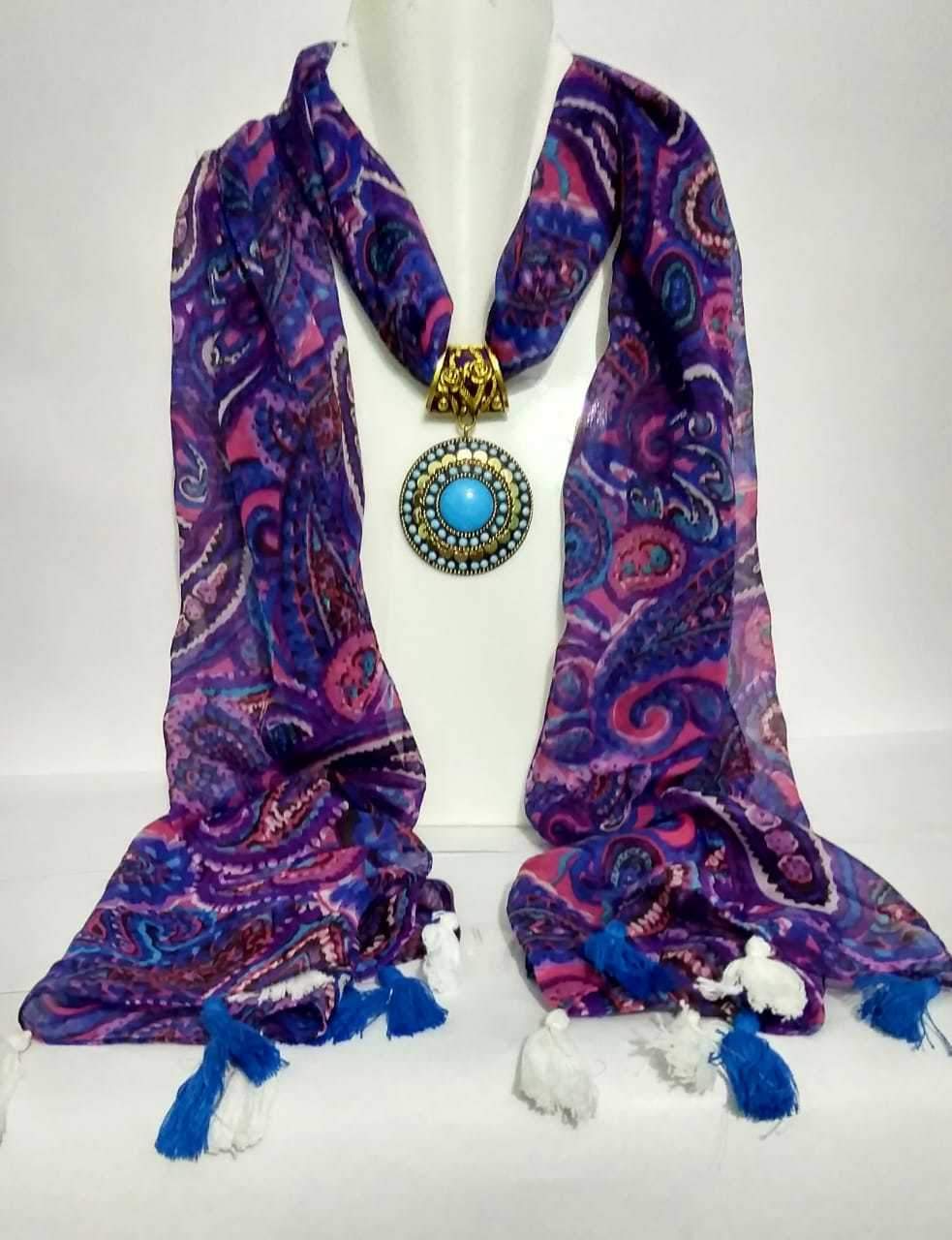 Scarf Necklace-SN002