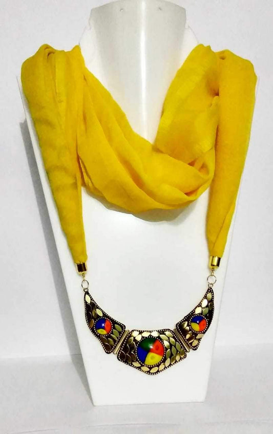 Scarf Necklace-SN018
