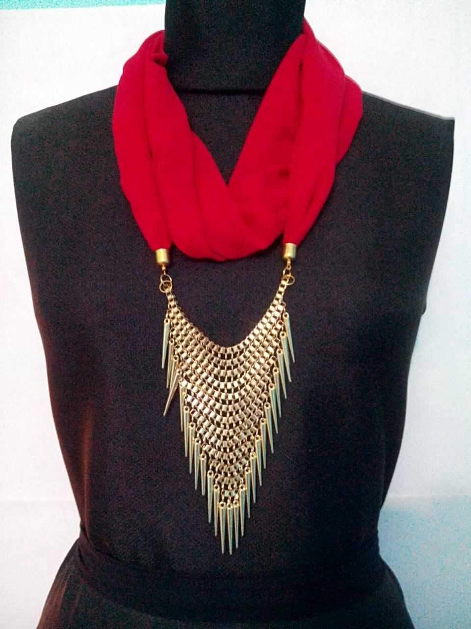 Scarf Necklace-SN022