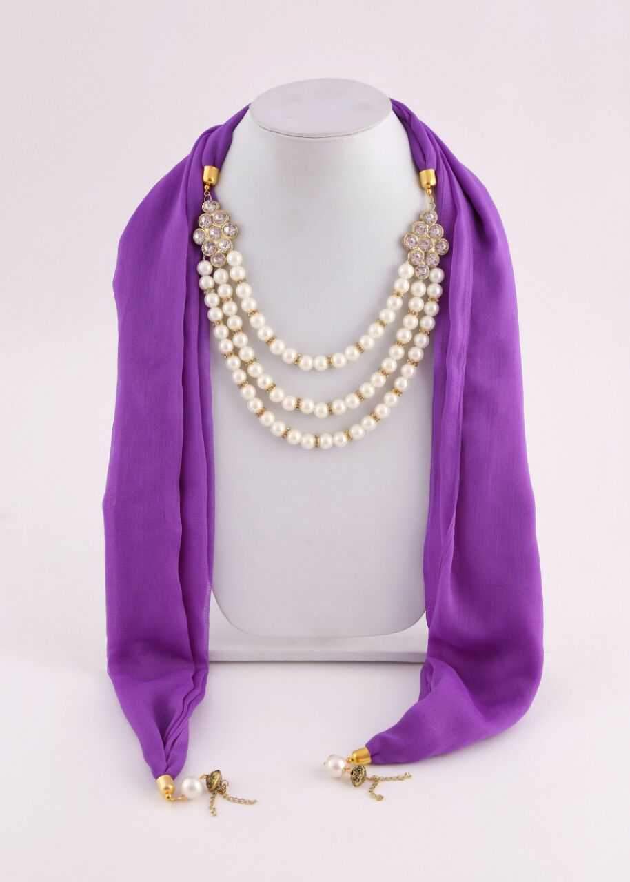 Scarf Necklace-SN026